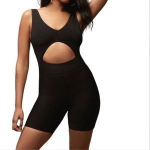 HERVE LEGER x FOREVER 21 | Shorts Jumpsuit in Black